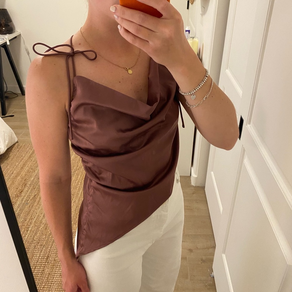 More To Come Strappy Tie Top